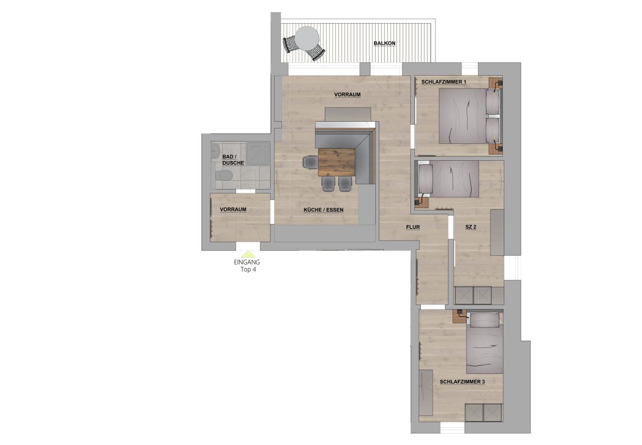 Apartment in Maria Alm am Steinernen Meer - KUCKUCK Hinterthal - Top 4